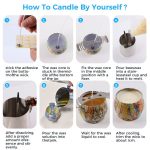 Aromatherapy Candle Making Kit with Essential Oils – Relaxing Home Craft Set