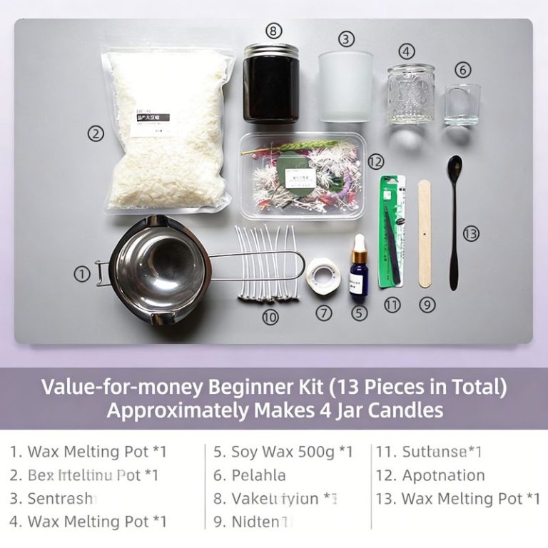 Colorful Candle Making Kit for Kids – Safe & Fun DIY Craft Set